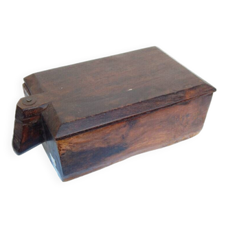 Spice Box Old Teak Indian Crafts India