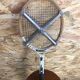 Old Tennis Racket MONTANA GoldSeal Wood + Metal Protection ZEPHYR Vintage