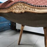 Fauteuil cabriolet style Louis XV