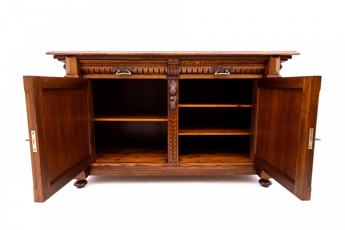 Antique chest of drawers, around 1880, Western Europe.