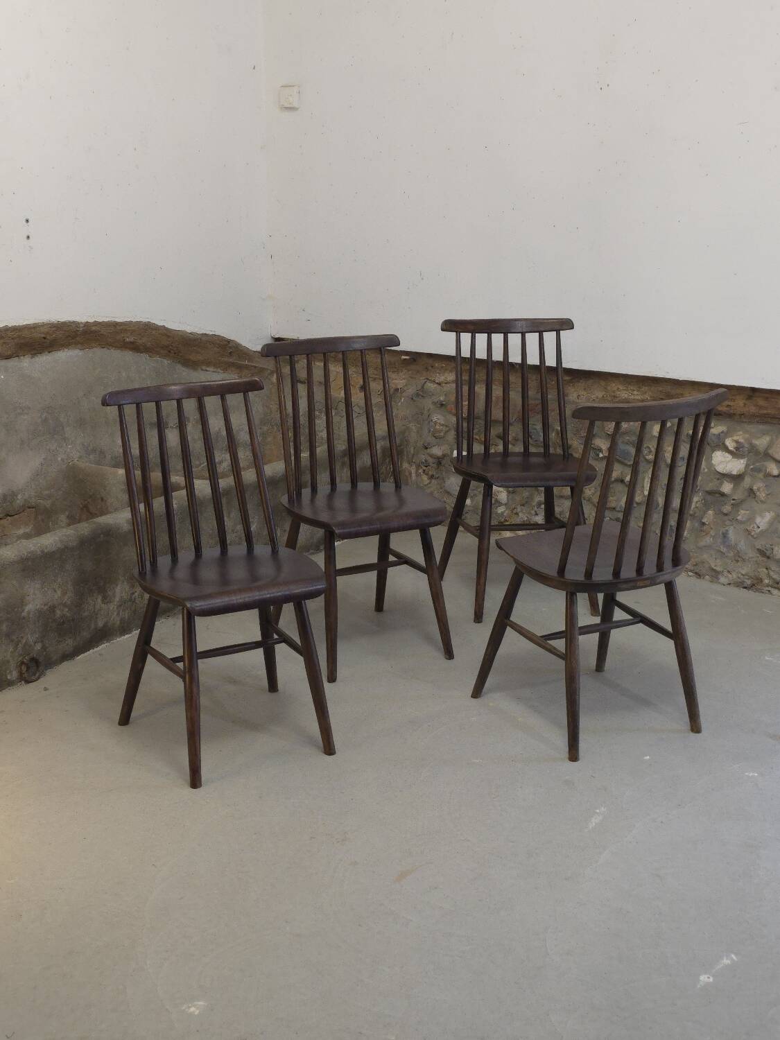 4 Fanett SWR Ilmari Tapiovaara chairs