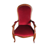 Voltaire armchair in cherry tree