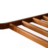 Decorative birch coffee table with magazine rack