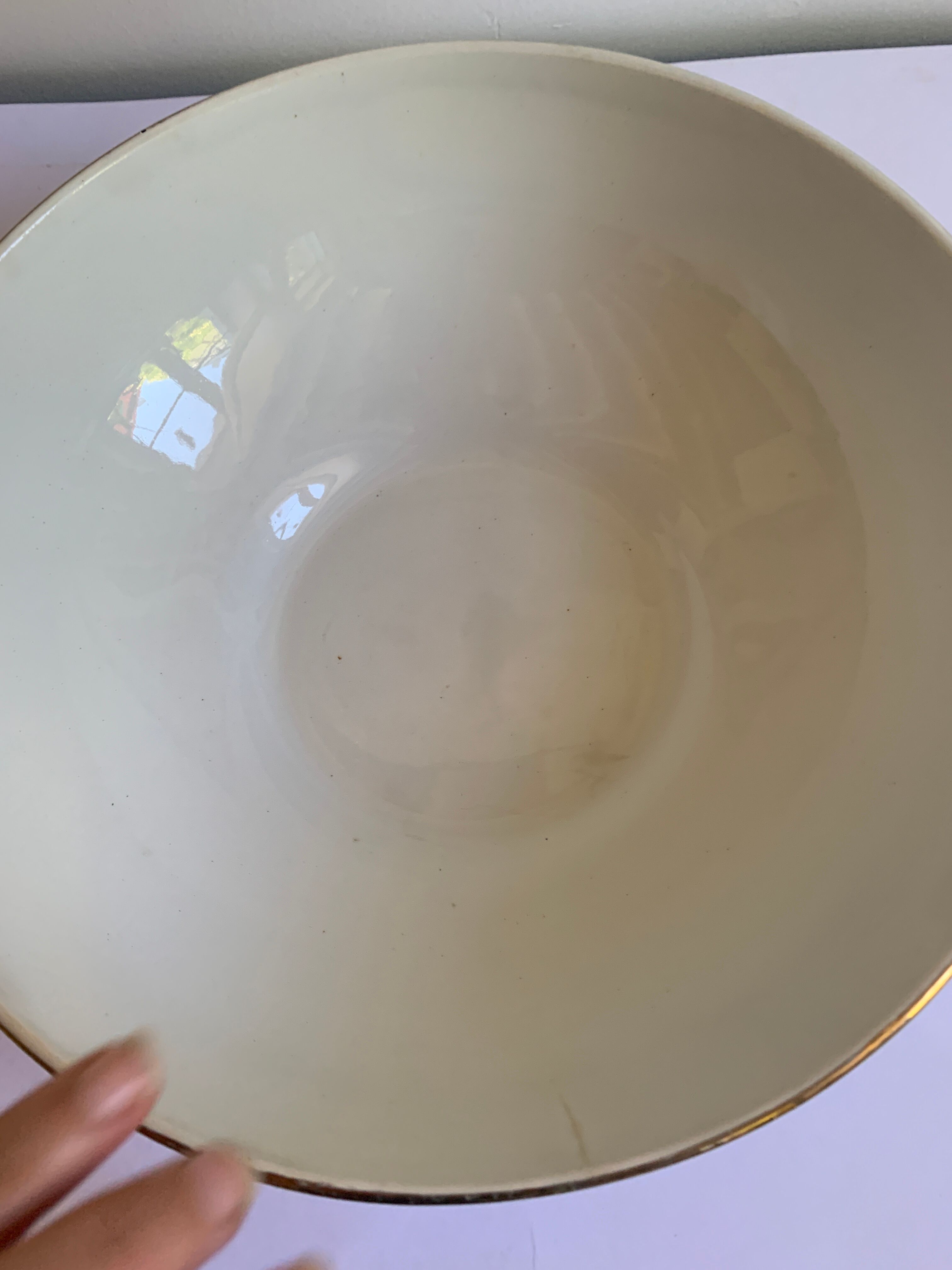 Vintage salad bowl