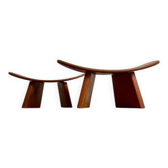 Yoga stools - mediation - Alain Gaubert -