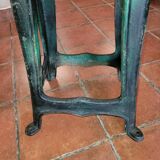 Table industriel pied fonte