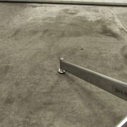 Industrial 1960 chrome coat rack parrot