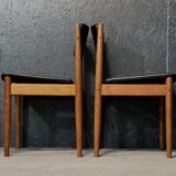 Set of 4 chairs France & Son model 197