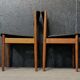Set of 4 chairs France & Son model 197