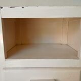 Old storage cabinet with two drawers