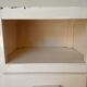 Old storage cabinet with two drawers