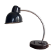 Lampe de bureau vintage noire VEB Leuchtenbau 1950