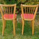 Pair of Baumann bistro chairs no. 12