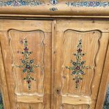 Dutch pine cabinet