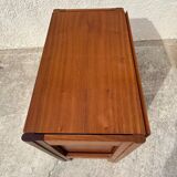 Paire de commodes vintage en bois