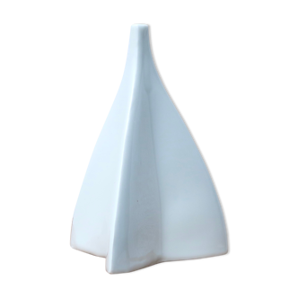 Vase en porcelaine Virebent de Pierre Lebe