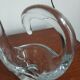 Antique lamp base in Schneider France crystal.