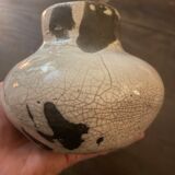 Small raku vase
