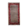 Vintage Indian Carpet Seraband handmade 65cm x 125cm 1970s, 1C801