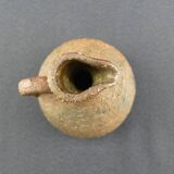 Gerhard Liebenthron, small brutalist pottery pitcher or vase