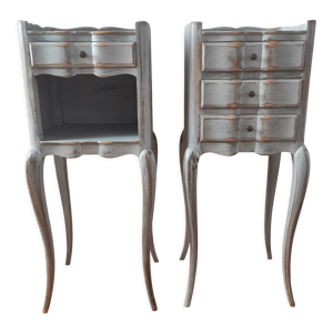 Paire de tables de chevet