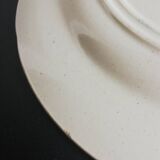 Assiette terre de fer Gien XIXÈME