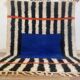 Traditional handmade Moroccan rug, size 140 x 260 cm