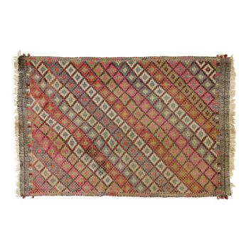 Anatolian handmade kilim rug 230 cm x 146 cm
