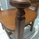 Set of 6 walnut armchairs from the early 20th century