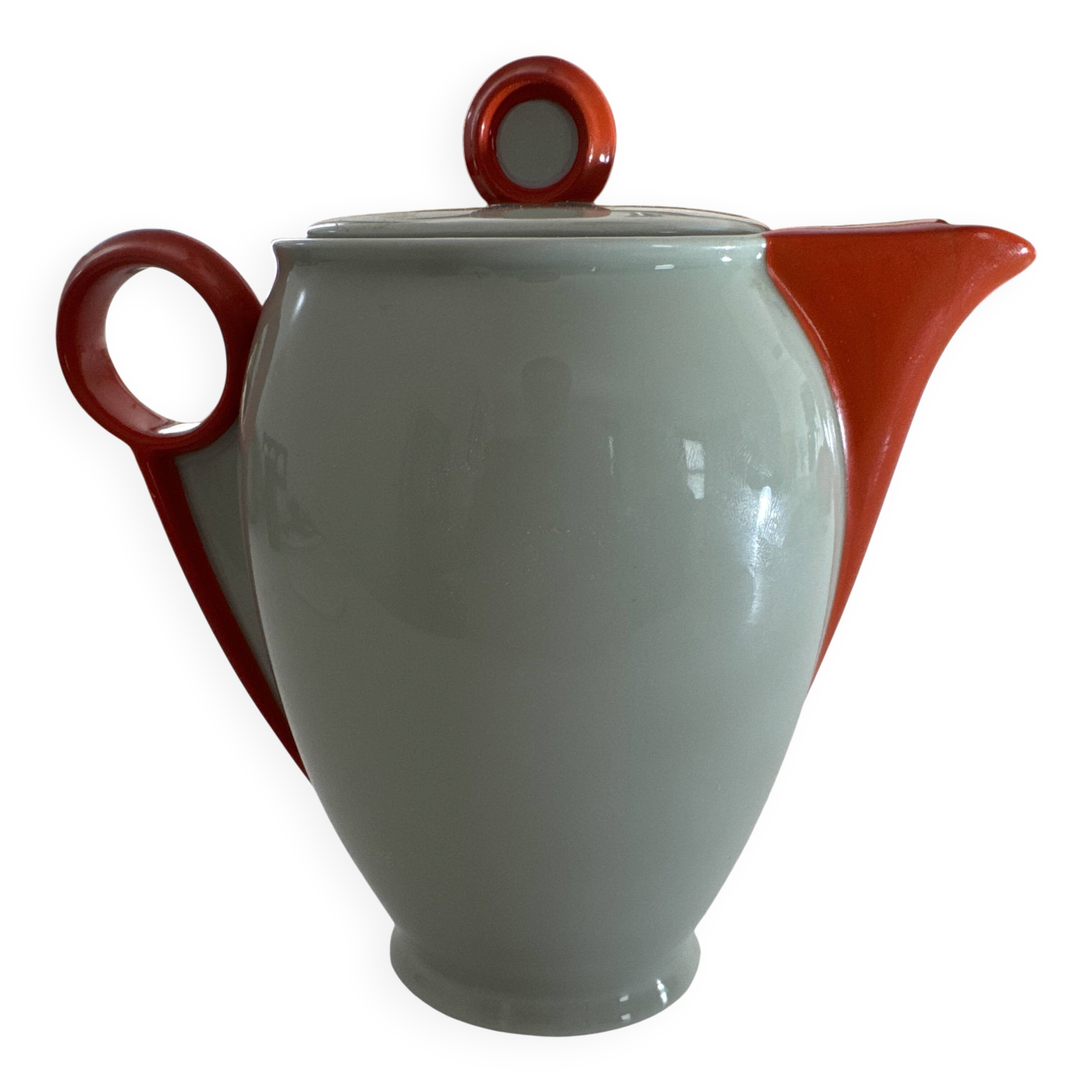 Exceptional Art Deco teapot - Pirkenhammer (Czechoslovakia) 1930
