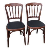 Pair of bistro chairs
