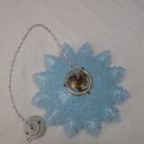 Blue clichy opaline hanging