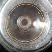 St. Louis crystal decanter, "Mélancolie" model, late nineteenth early twentieth century
