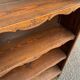 Bibus Louis XV bookshelf in solid dark oak from the 19th century 125
