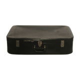 Vintage retro cardboard suitcase