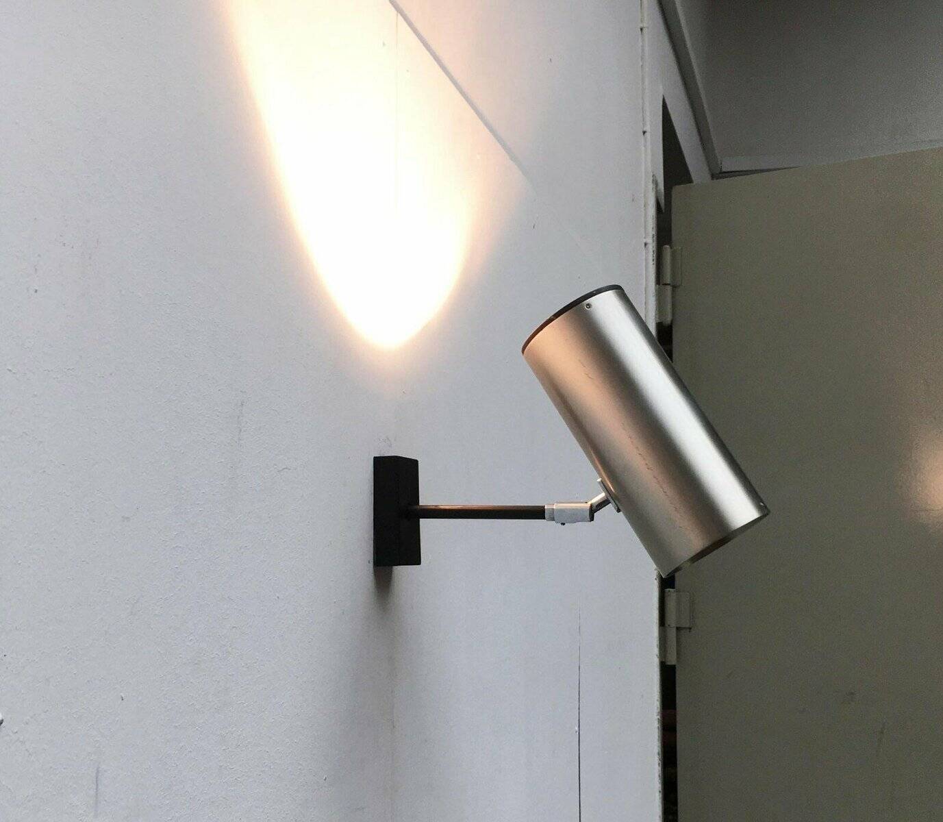 German wall lamp model W309 from the mid-century space age by Staff, 1960s.