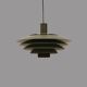Unique green-coloured Nordic pendant lamp by Form Light model 52610, Denmark.