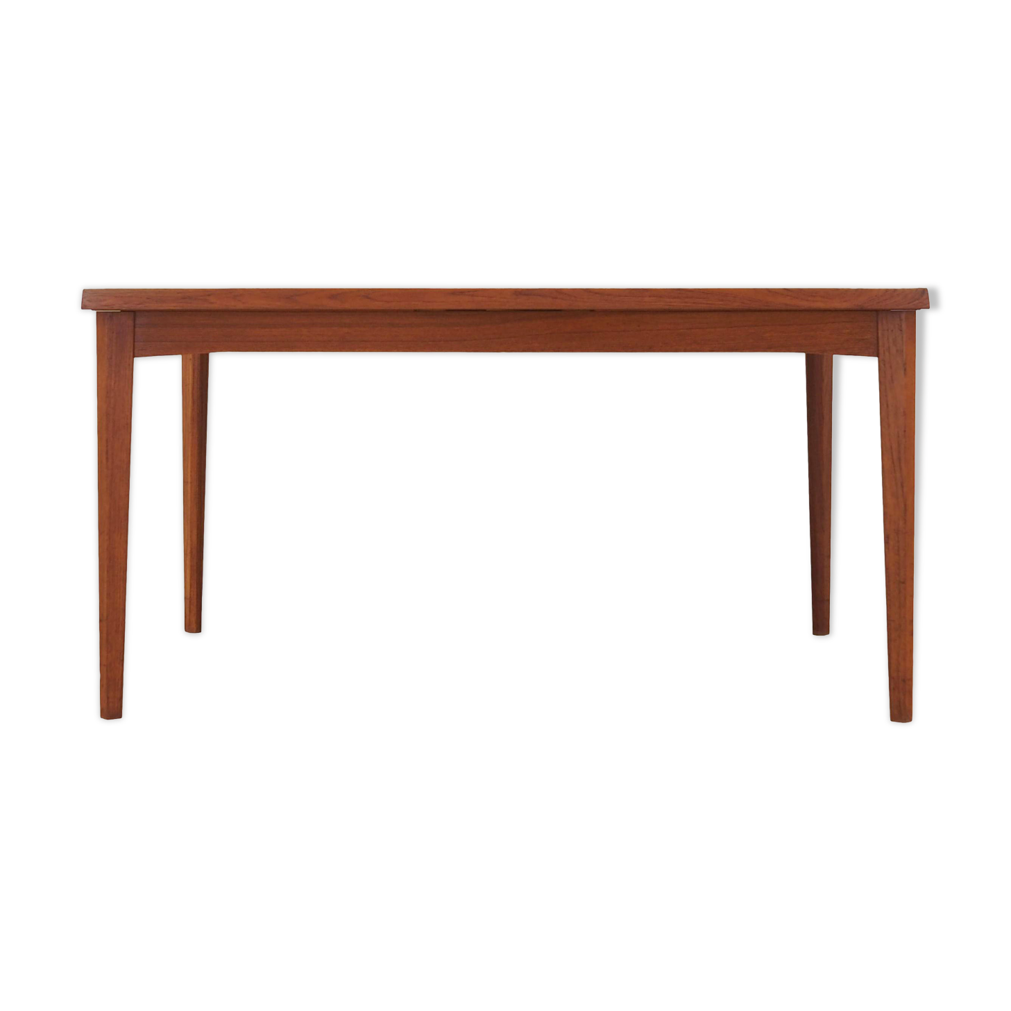 Table en teck, design danois, années 60, fabriquée au Danemark