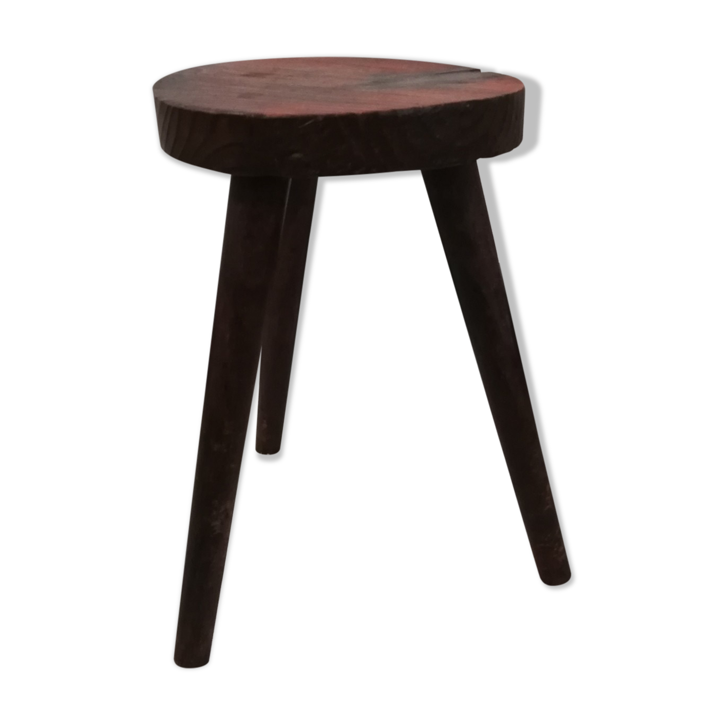 Brutalist tripod stool
