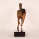 Horse sculpture by H. Fratin in wood, France, circa 1818.