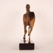 Horse sculpture by H. Fratin in wood, France, circa 1818.