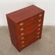 Commode en teck, design danois, années 1960, production : Danemark