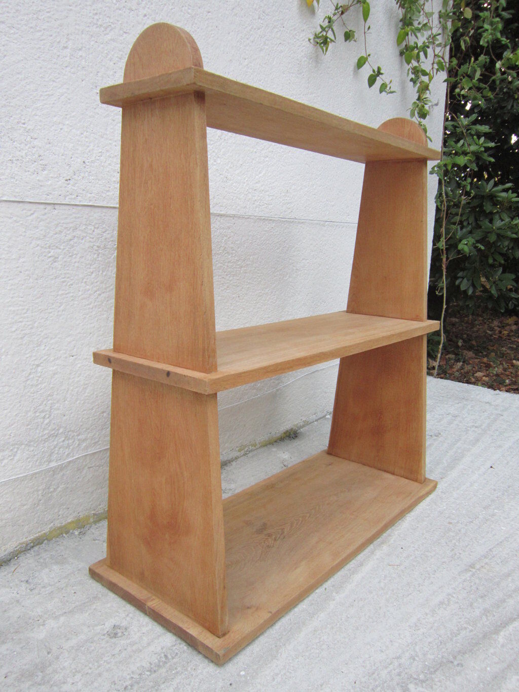 Solid oak shelf 1950