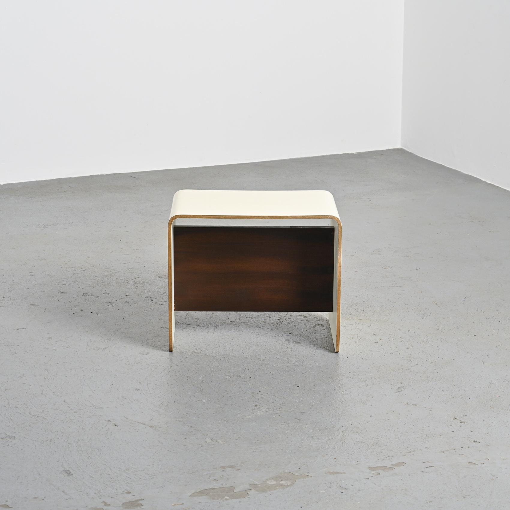 Bedside table by Pierre Guariche for Negroni, La Plagne, circa 1968