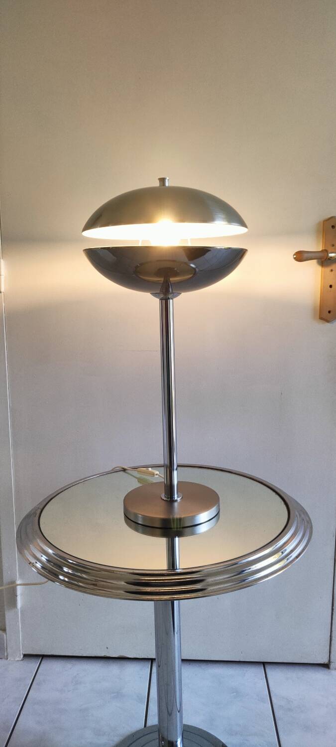 Lampe soucoupe space age 1970 ovni