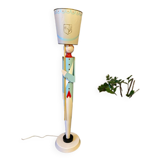 Vintage soldier floor lamp Suzanne bonnichon