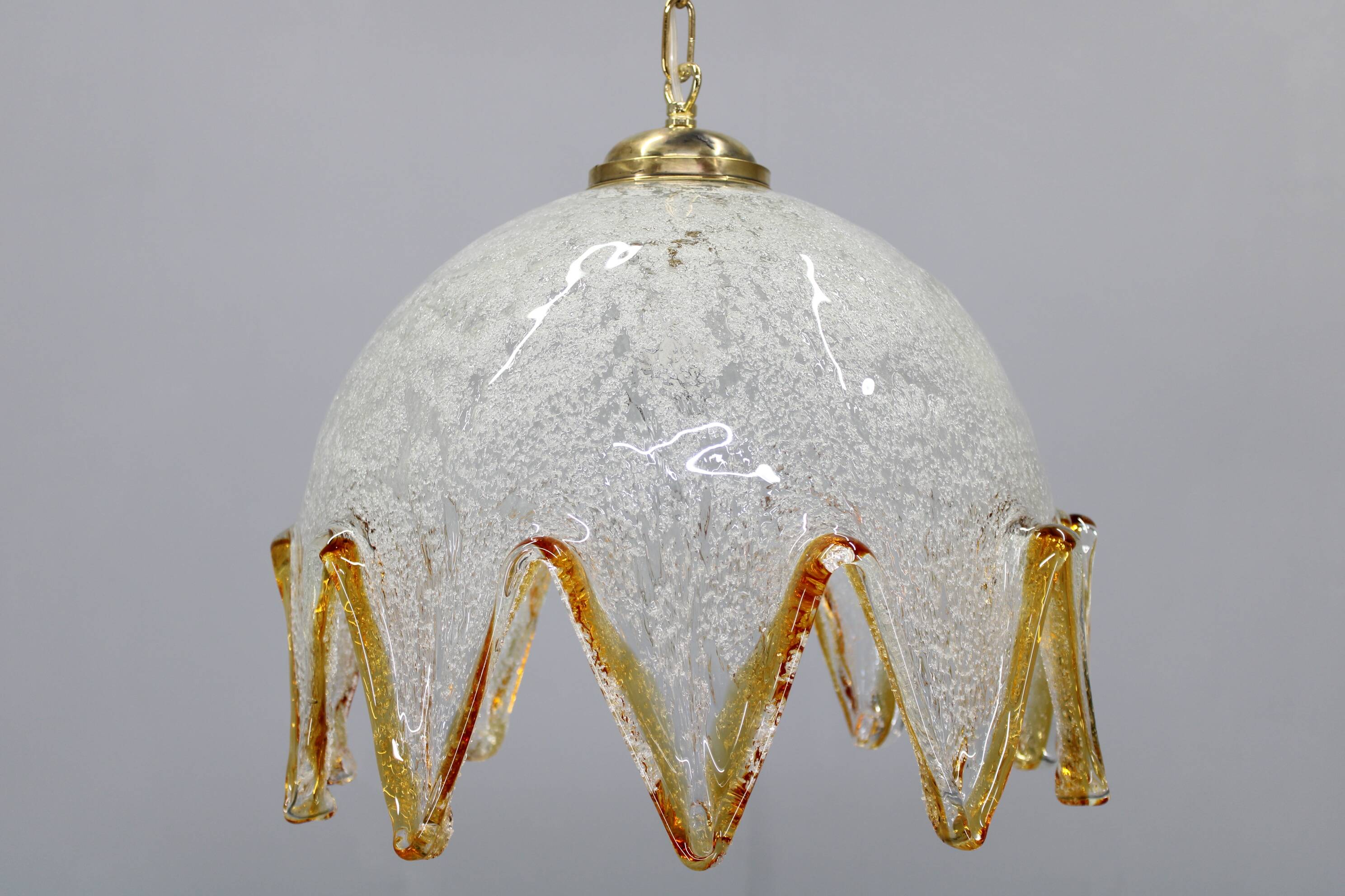 1970s Murano Glass Pendant Lamp