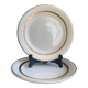 2 Vintage Plates Villeroy & Boch Mettlach - Economic Union France-Sarr