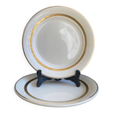2 Assiettes Vintage Villeroy & Boch Mettlach - Union Économique France-Sarr