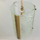 Suspension verre style lanterne vintage